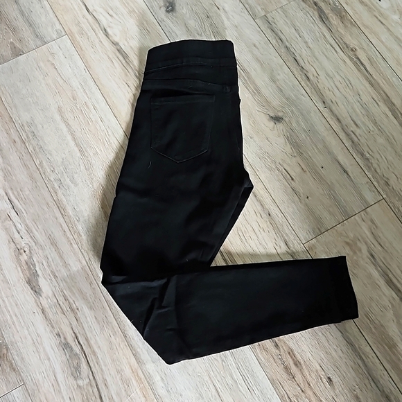 Black Pull On Jeggings - Picture 1 of 3